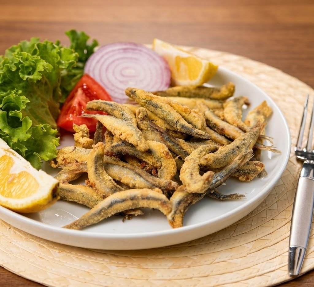 Fried Anchovies